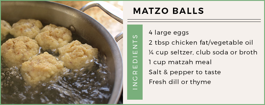 matzo balls recipe