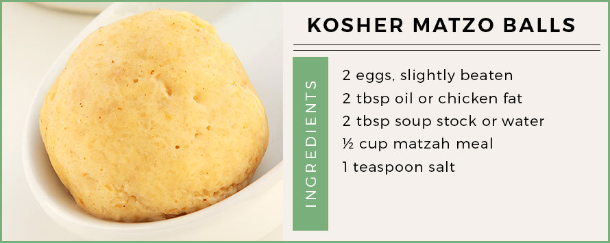 kosher matzo balls recipe