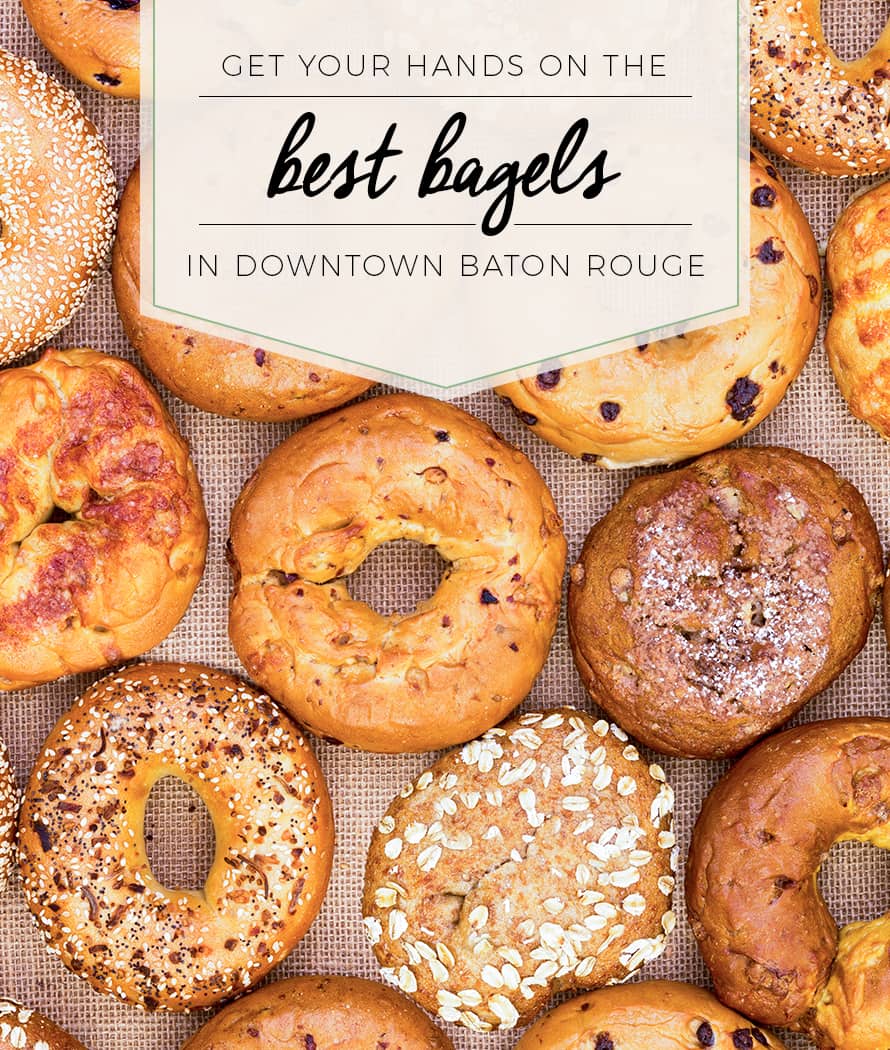 Find the Best Bagels in Downtown Baton Rouge