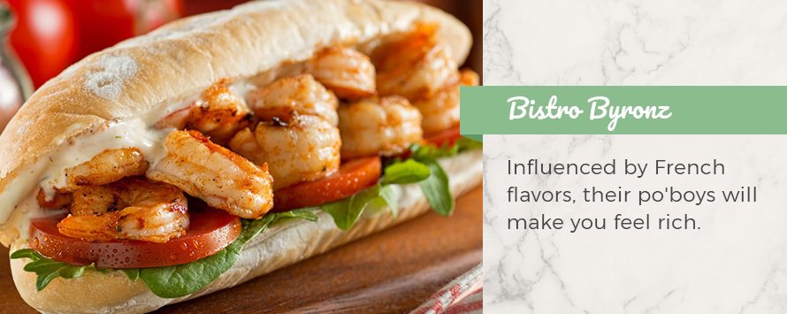 bistro byronz po'boys