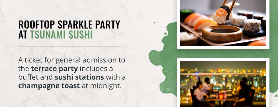 Rooftop Party Tsunami Sushi
